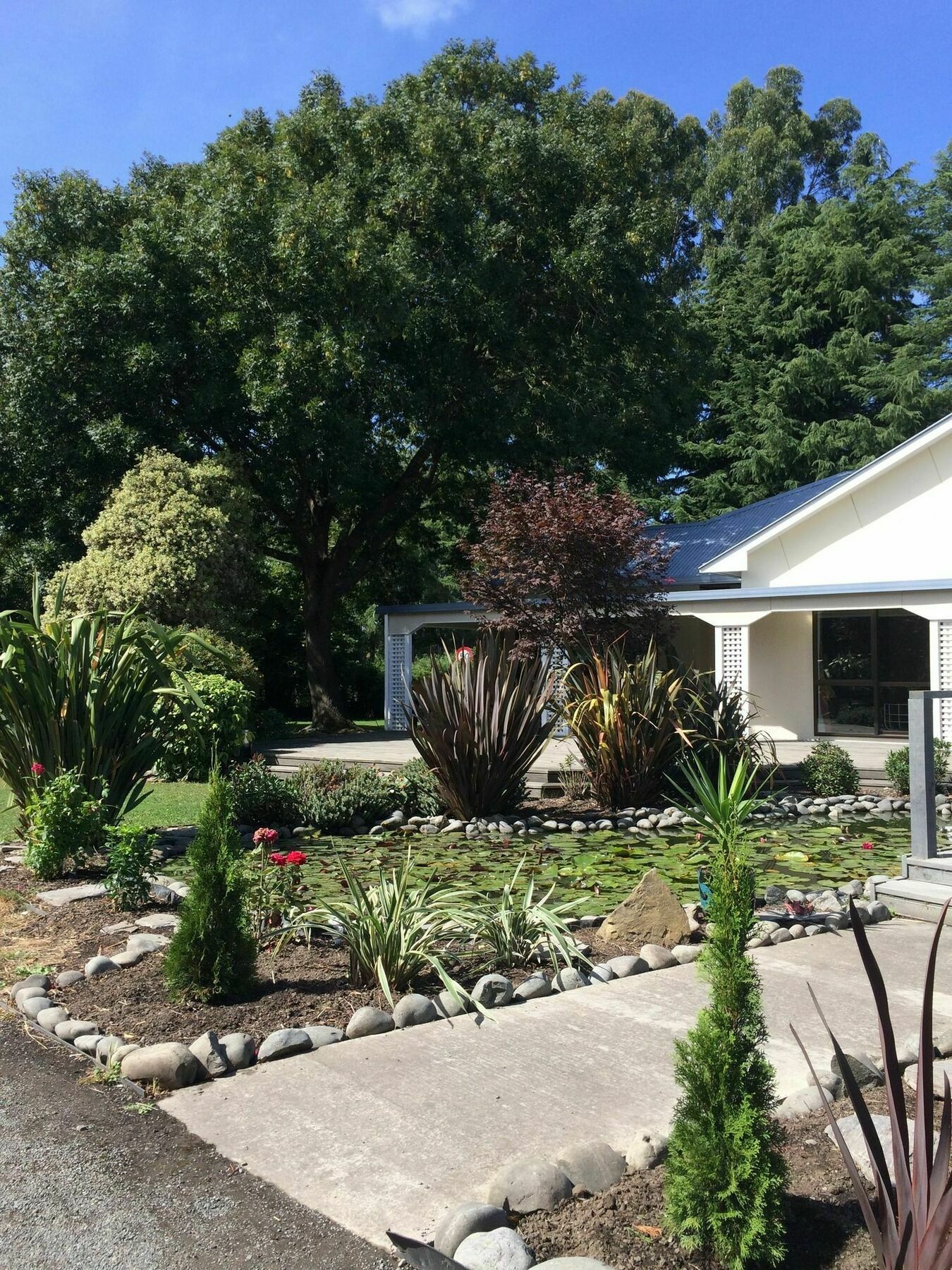 Water Lily Garden Bed & Breakfast Christchurch Bagian luar foto
